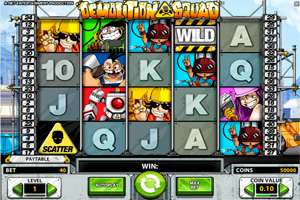 Играть онлайн в Demolition Squad – виртуальный слот от NetEnt