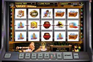 Lucky Drink: виртуальный игровой автомат от компании Igrosoft
